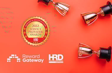 Reward Gateway Wins Gold in the 2022 HRD Awards | Reward Gateway AU