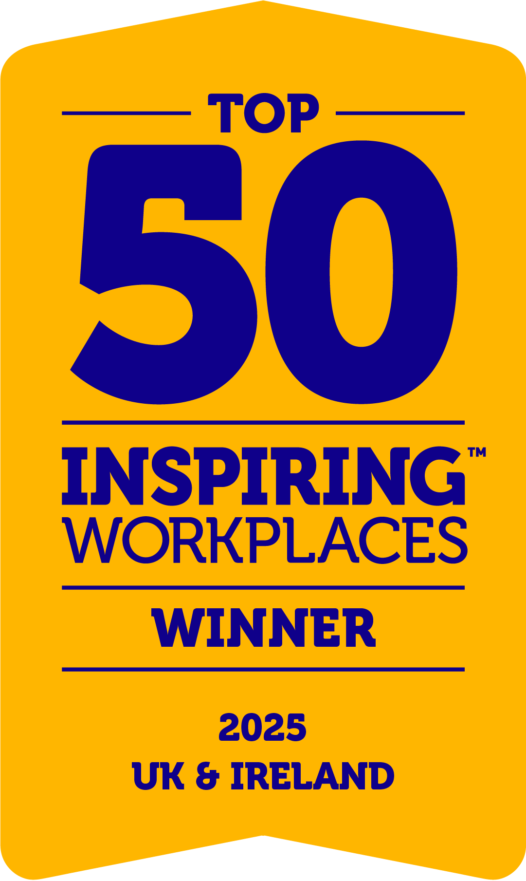 UK & Ireland Top 50 Inspiring Workplaces
