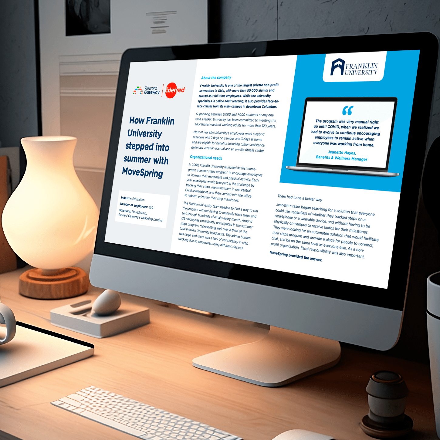 [Client Testimonial] Franklin University